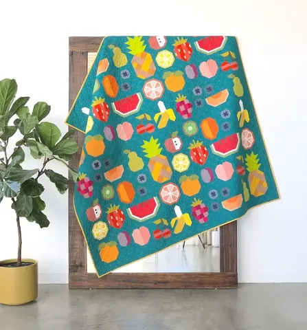 The Produce Section - Quilted Pattern by Elizabeth Hartman